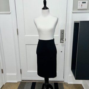 Diane Von Furstenberg Black Pencil Skirt